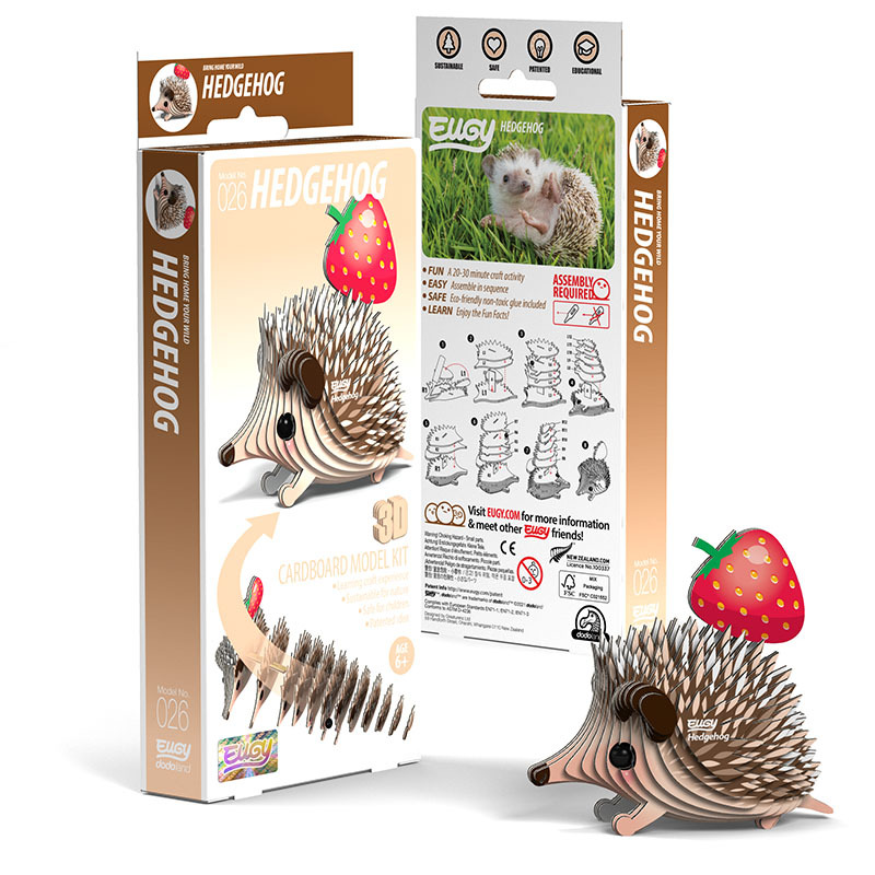 Modèle 3D Hérisson – Eugy – Image 5