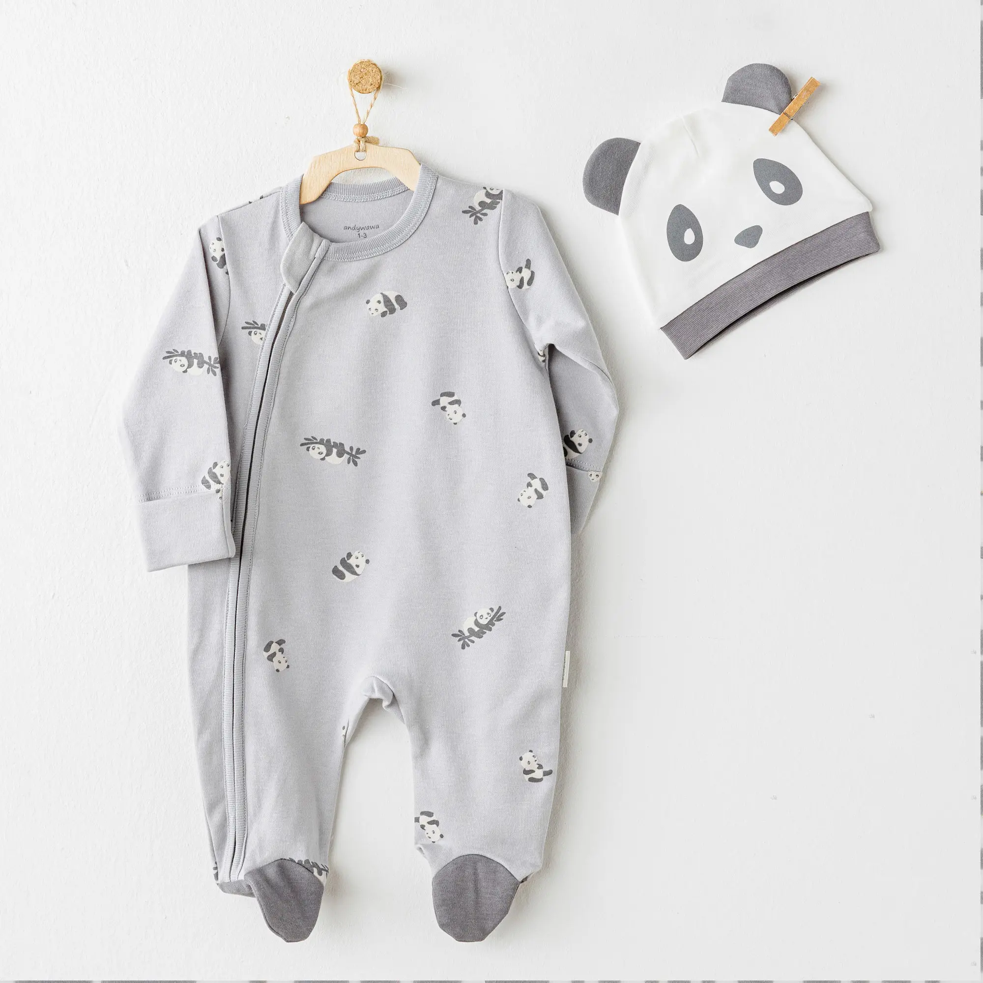 Ensemble Pyjama Bébé – Keep Smiling panda