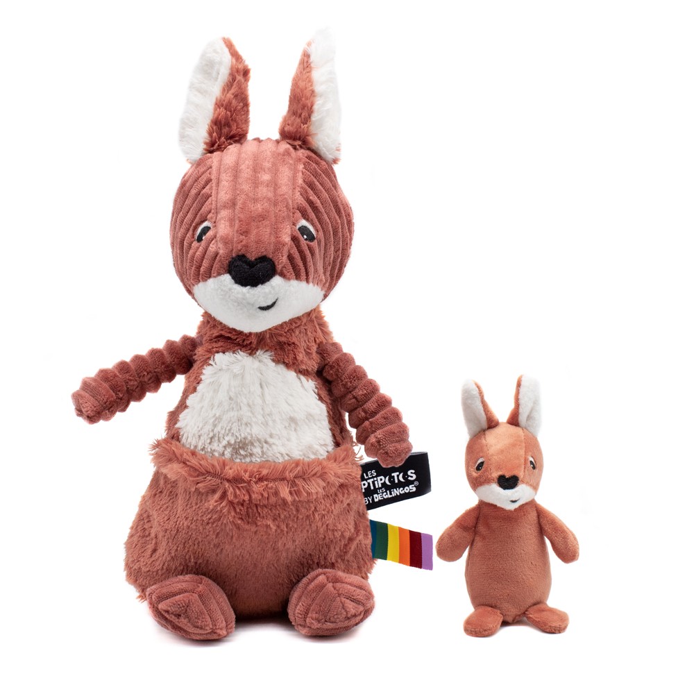 Ptipotos – Kangourou Maman/Bébé Terracotta – Image 4