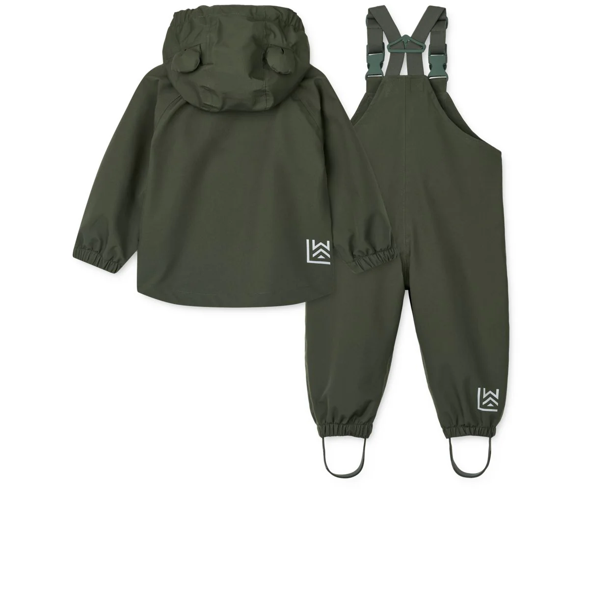 Ensemble Imperméable MANU - Hunter green – Image 2